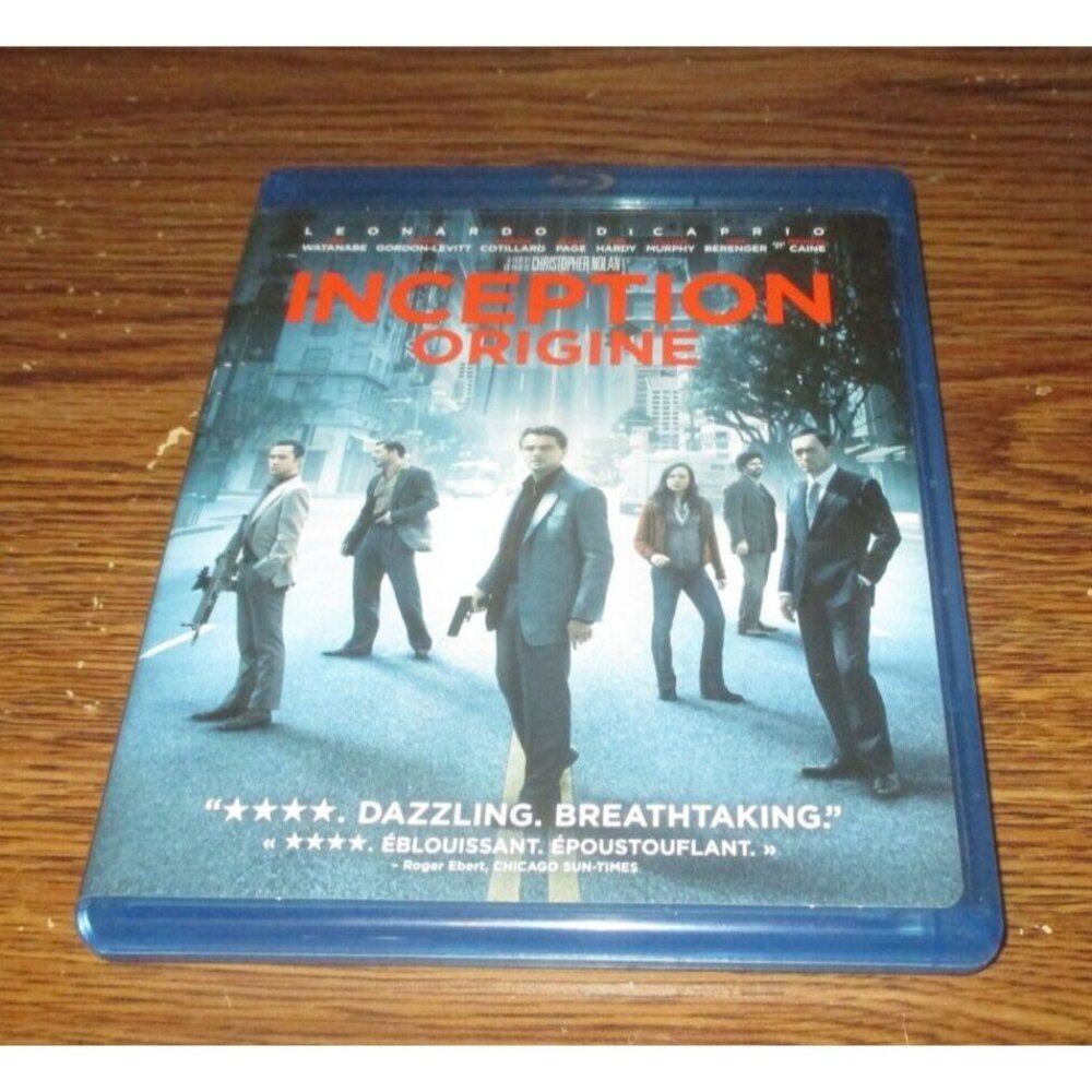 Inception (Blu-ray / DVD, 2010, 3-Disc Set, Canadian)